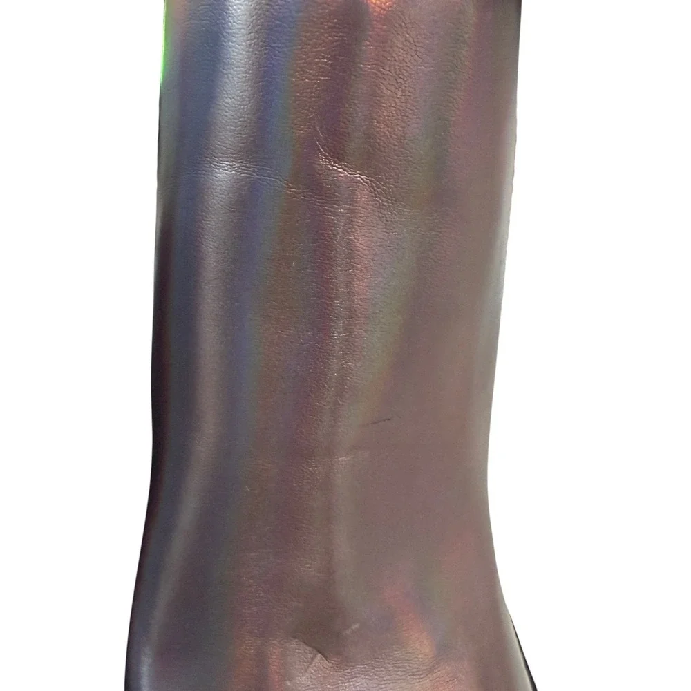 Steve Madden JTERESTA Kids Iridescent Metallic Platform Chelsea Boots Size‎ 3M